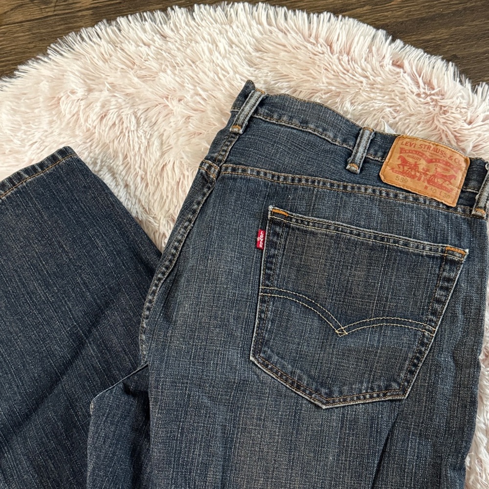 Levi's Dark Blue Denim Jeans